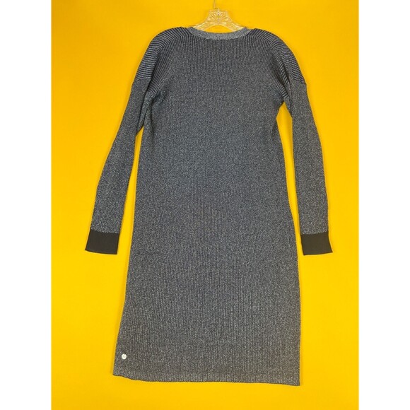 Scotch & Soda Long Lurex Cardigan Womens XS Blue Knit Open Front Casual $189 NWT - Picture 7 of 8